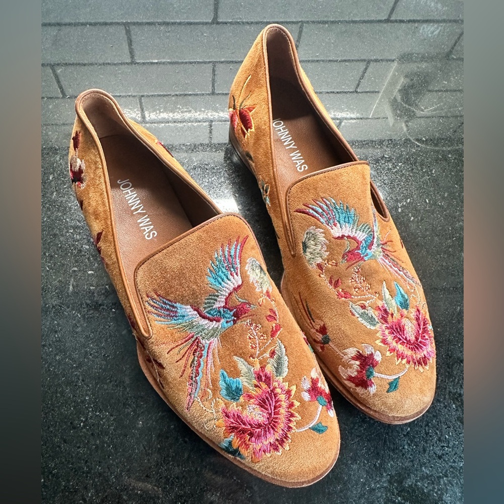 NWOB JOHNNY WAS FREYA SMOKING LOAFER - Picture 2 of 6